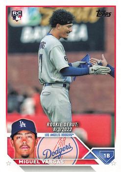 #US142 Miguel Vargas - Los Angeles Dodgers - 2023 Topps Update Baseball