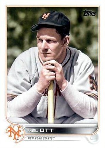 #US144b Mel Ott - New York Giants - 2022 Topps Update Baseball