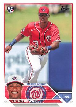 #US145 Jeter Downs - Washington Nationals - 2023 Topps Update Baseball