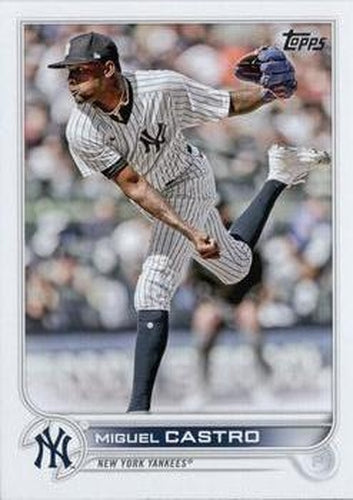 #US145 Miguel Castro - New York Yankees - 2022 Topps Update Baseball