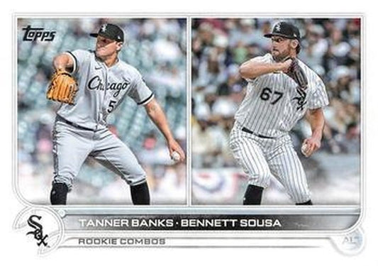 #US146 Tanner Banks / Bennett Sousa - Chicago White Sox - 2022 Topps Update Baseball