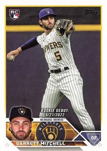 #US148 Garrett Mitchell - Milwaukee Brewers - 2023 Topps Update Baseball