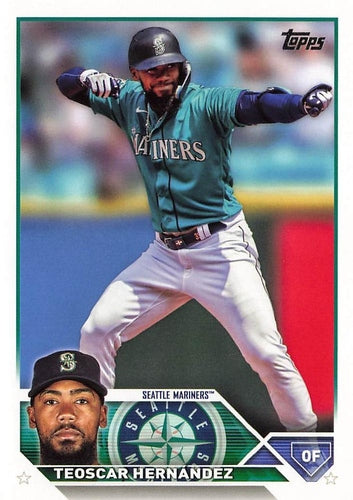 #US149b Teoscar Hernández - Seattle Mariners - 2023 Topps Update Baseball