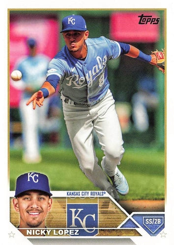 #US151 Nicky Lopez - Kansas City Royals - 2023 Topps Update Baseball