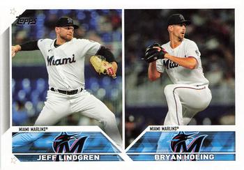 #US153 Jeff Lindgren / Bryan Hoeing - Miami Marlins - 2023 Topps Update Baseball
