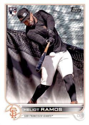 #US154b Heliot Ramos - San Francisco Giants - 2022 Topps Update Baseball