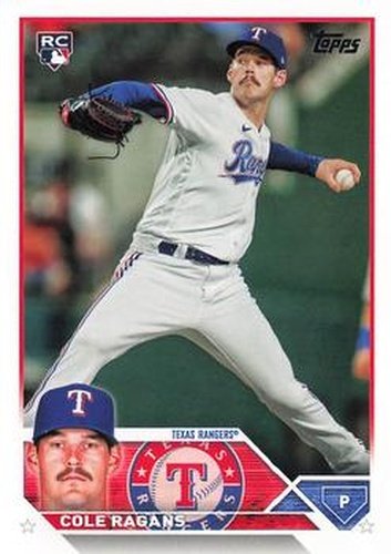 #US156 Cole Ragans - Texas Rangers - 2023 Topps Update Baseball
