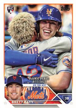 #US158 Brett Baty - New York Mets - 2023 Topps Update Baseball