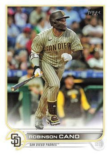 #US158 Robinson Cano - San Diego Padres - 2022 Topps Update Baseball