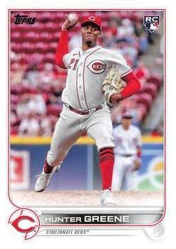 #US160 Hunter Greene - Cincinnati Reds - 2022 Topps Update Baseball