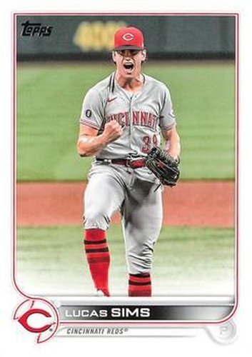 #US161 Lucas Sims - Cincinnati Reds - 2022 Topps Update Baseball