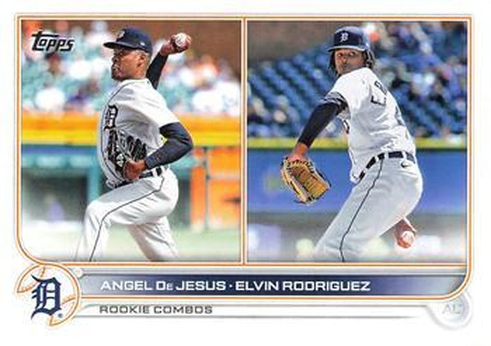 #US162 Angel De Jesus / Elvin Rodriguez - Detroit Tigers - 2022 Topps Update Baseball