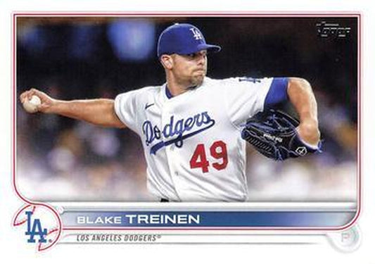 #US164 Blake Treinen - Los Angeles Dodgers - 2022 Topps Update Baseball