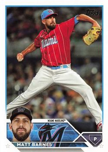 #US166 Matt Barnes - Miami Marlins - 2023 Topps Update Baseball