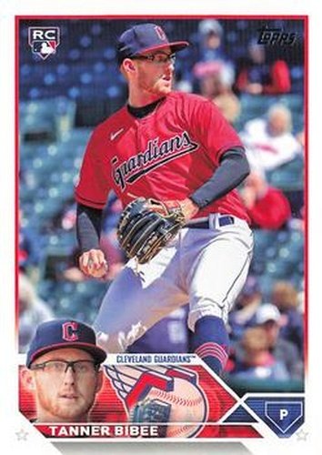 #US168 Tanner Bibee - Cleveland Guardians - 2023 Topps Update Baseball