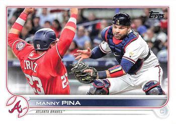 #US171 Manny Pina - Atlanta Braves - 2022 Topps Update Baseball