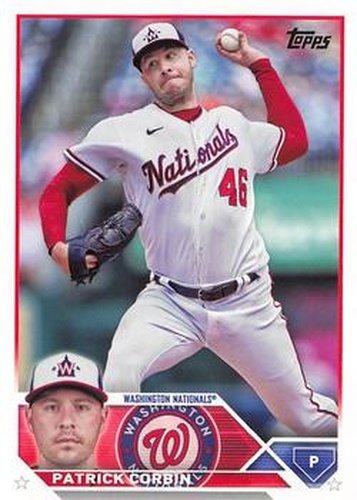 #US172 Patrick Corbin - Washington Nationals - 2023 Topps Update Baseball