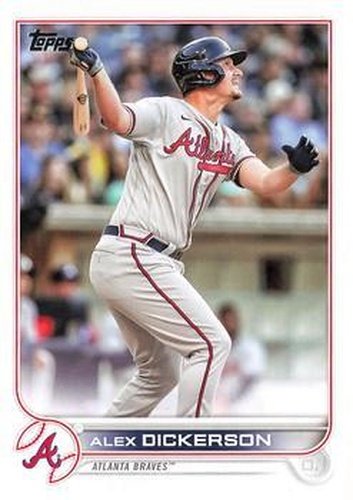 #US174 Alex Dickerson - Atlanta Braves - 2022 Topps Update Baseball