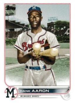 #US174b Hank Aaron - Milwaukee Braves - 2022 Topps Update Baseball