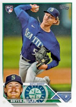 #US178 Bryce Miller - Seattle Mariners - 2023 Topps Update Baseball