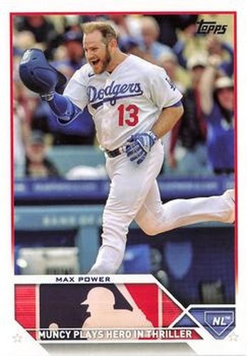 #US179 Max Power - Los Angeles Dodgers - 2023 Topps Update Baseball