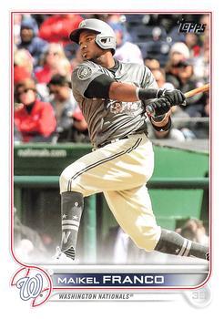 #US179 Maikel Franco - Washington Nationals - 2022 Topps Update Baseball