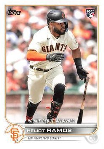 #US17 Heliot Ramos - San Francisco Giants - 2022 Topps Update Baseball