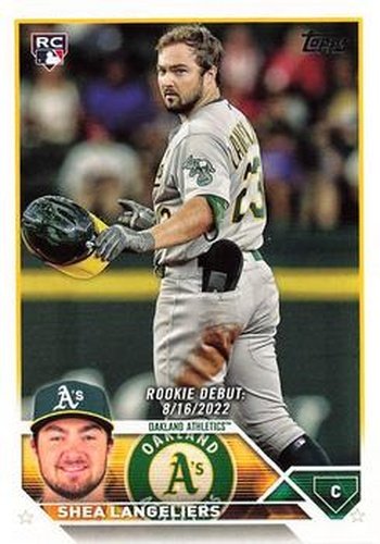 #US181 Shea Langeliers - Oakland Athletics - 2023 Topps Update Baseball