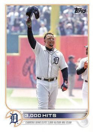 #US183 3,000 Hits - Detroit Tigers - 2022 Topps Update Baseball