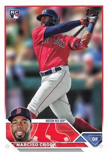 #US186 Narciso Crook - Boston Red Sox - 2023 Topps Update Baseball