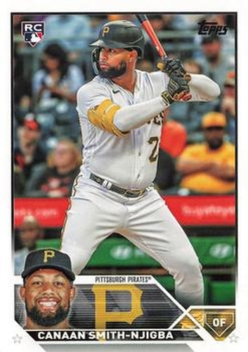 #US187 Canaan Smith-Njigba - Pittsburgh Pirates - 2023 Topps Update Baseball