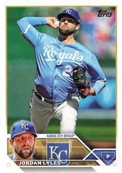 #US190 Jordan Lyles - Kansas City Royals - 2023 Topps Update Baseball