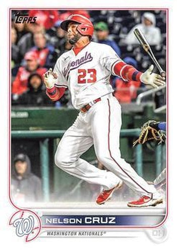#US194 Nelson Cruz - Washington Nationals - 2022 Topps Update Baseball