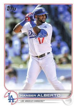 #US196 Hanser Alberto - Los Angeles Dodgers - 2022 Topps Update Baseball