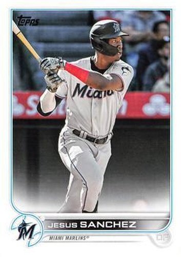 #US197 Jesus Sanchez - Miami Marlins - 2022 Topps Update Baseball
