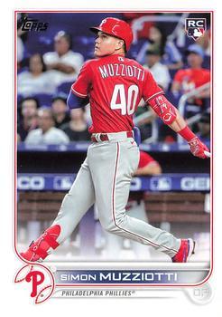 #US19 Simon Muzziotti - Philadelphia Phillies - 2022 Topps Update Baseball