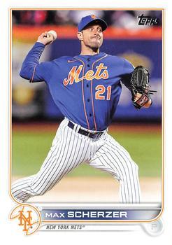 #US1 Max Scherzer - New York Mets - 2022 Topps Update Baseball