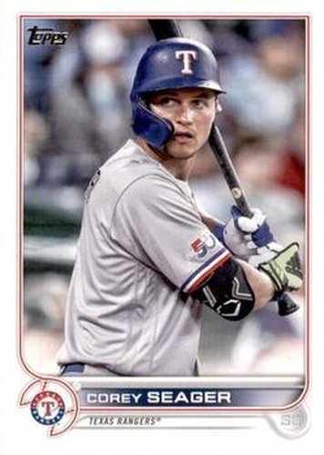 #US200b Corey Seager - Texas Rangers - 2022 Topps Update Baseball