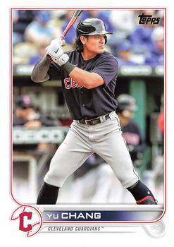 #US203 Yu Chang - Cleveland Guardians - 2022 Topps Update Baseball