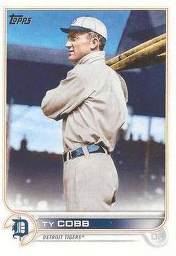 #US204b Ty Cobb - Detroit Tigers - 2022 Topps Update Baseball