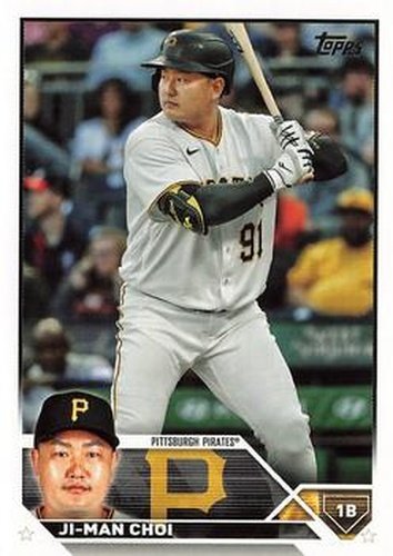 #US208 Ji-Man Choi - Pittsburgh Pirates - 2023 Topps Update Baseball