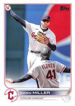 #US213 Owen Miller - Cleveland Guardians - 2022 Topps Update Baseball