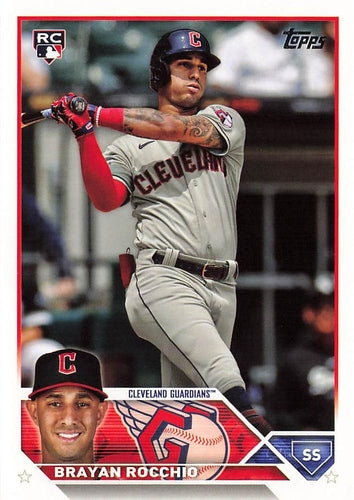 #US214 Brayan Rocchio - Cleveland Guardians - 2023 Topps Update Baseball