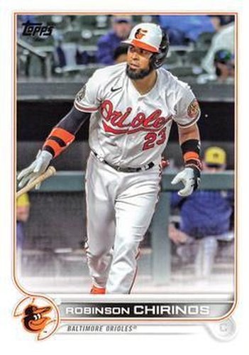 #US215 Robinson Chirinos - Baltimore Orioles - 2022 Topps Update Baseball