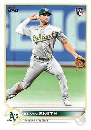 #US217 Kevin Smith - Oakland Athletics - 2022 Topps Update Baseball