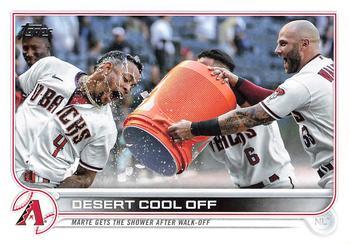 #US221 Desert Cool Off Ketel Marte / Christian Walker - Arizona Diamondbacks - 2022 Topps Update Baseball