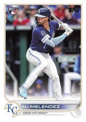 #US223 MJ Melendez - Kansas City Royals - 2022 Topps Update Baseball