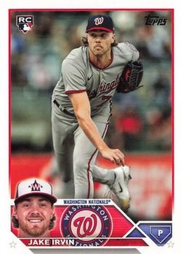 #US224 Jake Irvin - Washington Nationals - 2023 Topps Update Baseball