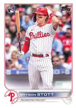 #US224 Bryson Stott - Philadelphia Phillies - 2022 Topps Update Baseball