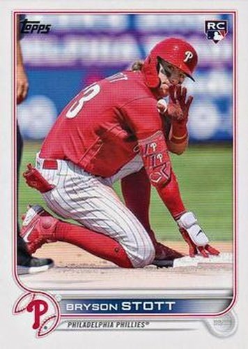 #US224b Bryson Stott - Philadelphia Phillies - 2022 Topps Update Baseball